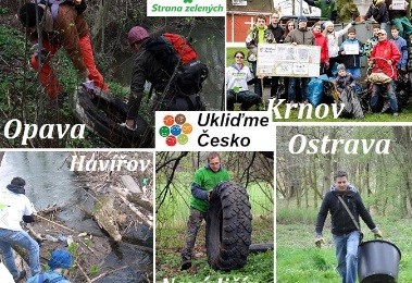 Zelení Uklízí Česko v Moravskoslezském kraji